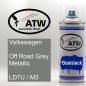 Preview: Volkswagen, Off Road Grey Metallic, LD7U / M3: 400ml Sprühdose, von ATW Autoteile West.